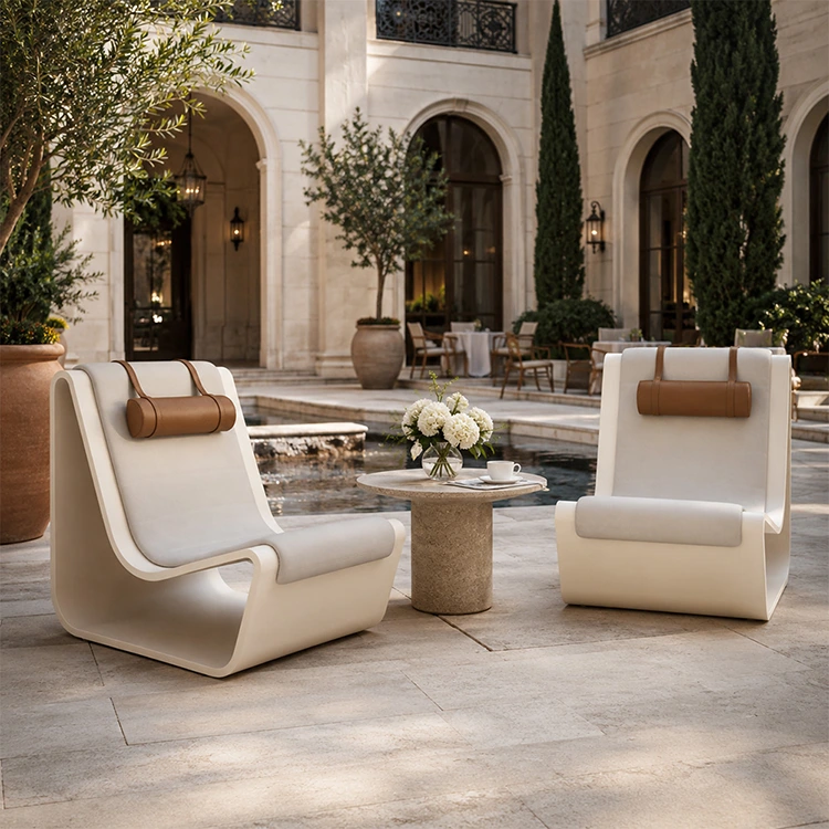 Curve FRP Outdoor Lounge tuoli